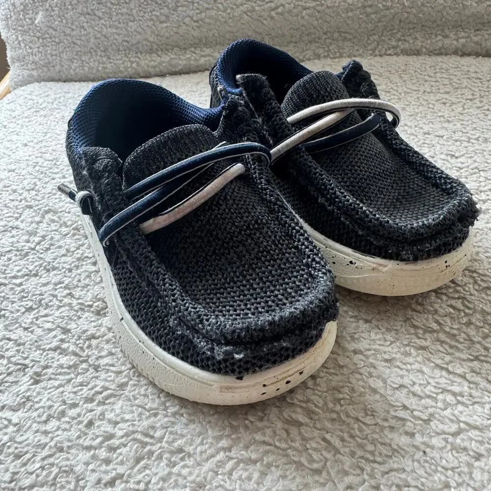 Toddler Moc-Toe Design Shoes, Bundle of 2